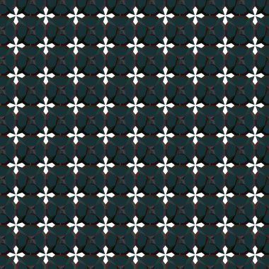 Geometrik süslemeli vektör deseni. Kusursuz tasarım dokusu.