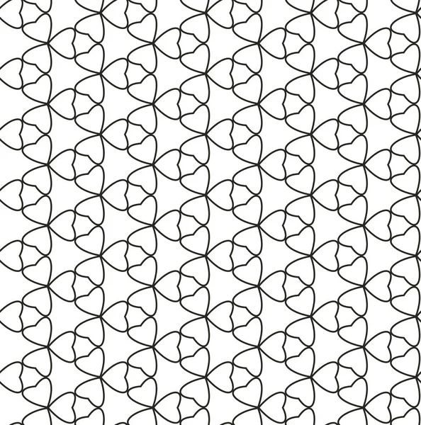 Geometrikus Díszvektorminta Zökkenőmentes Design Textúra — Stock Vector