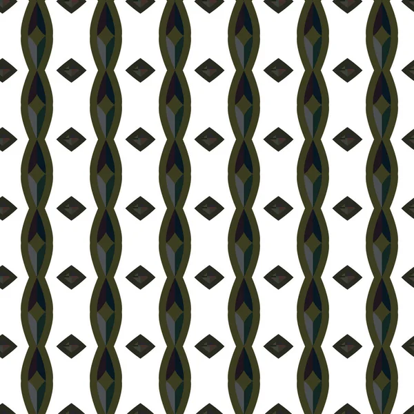 Geometrisches Ornamentales Vektormuster Nahtlose Design Textur — Stockvektor