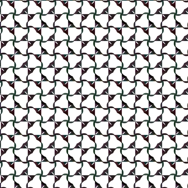 Geometrik süslemeli vektör deseni. Kusursuz tasarım dokusu.