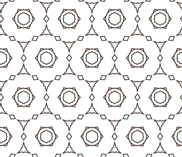 Patrón Vectorial Ornamental Geométrico Textura Diseño Sin Costuras — Archivo Imágenes Vectoriales