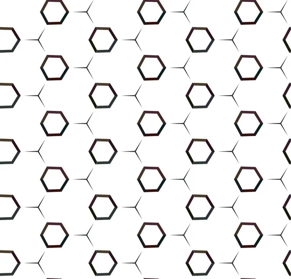 幾何学的装飾ベクトルパターン シームレスなデザインテクスチャ — ストックベクタ