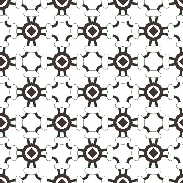 Geometrik süslemeli vektör deseni. Kusursuz tasarım dokusu.