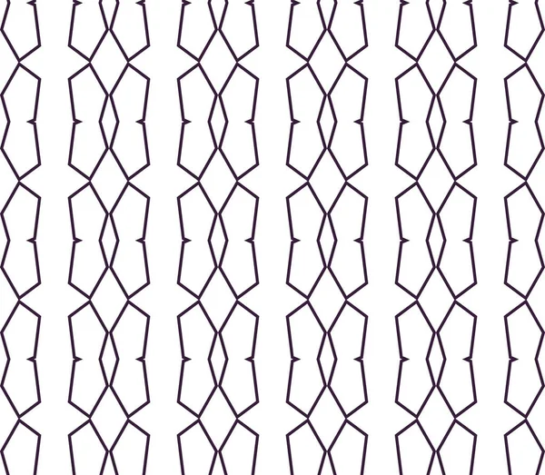 Geometrisches Ornamentales Vektormuster Nahtlose Design Textur — Stockvektor