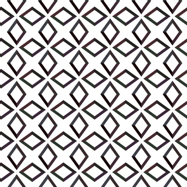 Geometrisches Ornamentales Vektormuster Nahtlose Design Textur — Stockvektor