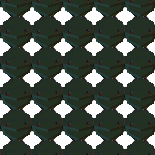 Geometrisches Ornamentales Vektormuster Nahtlose Design Textur — Stockvektor