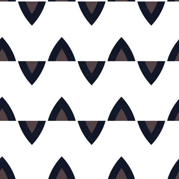 Patrón Vectorial Ornamental Geométrico Abstracto Textura Diseño Sin Costuras — Vector de stock