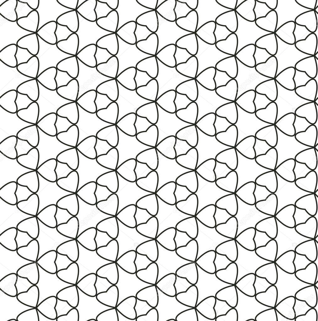 Geometric ornamental vector pattern. Seamless design texture.