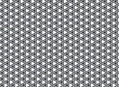 Geometrik süslemeli vektör deseni. Kusursuz tasarım dokusu.