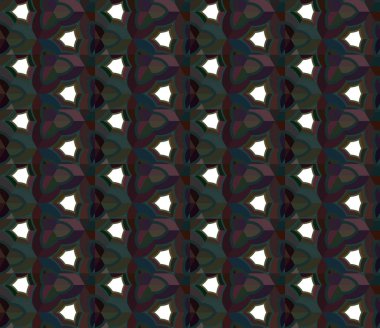 Geometrik vektör tasarımı, kusursuz desen çizimi