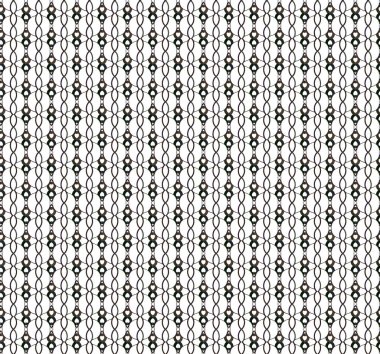 Geometrik süslemeli vektör deseni. Kusursuz tasarım dokusu. 