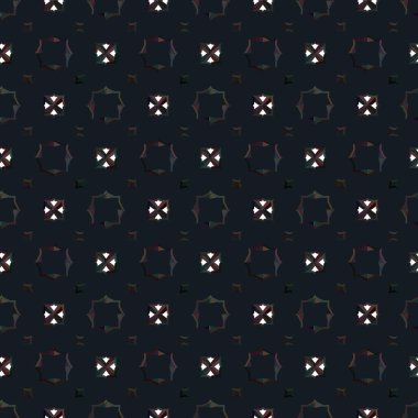 Modern geometrik vektör tasarımı, kusursuz desen çizimi