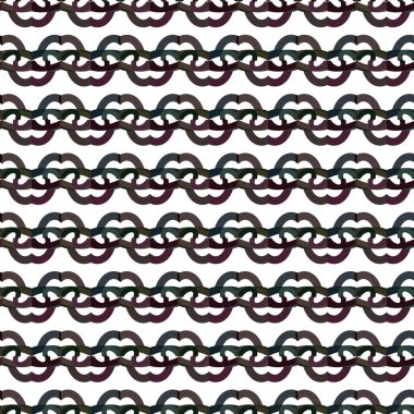 Geometrik süslemeli vektör deseni. Kusursuz tasarım dokusu.