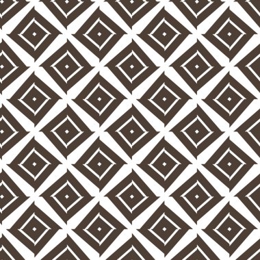 Geometrik süslemeli vektör deseni. Kusursuz tasarım dokusu.