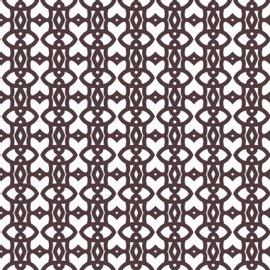 Modern geometrik vektör tasarımı, kusursuz desen çizimi