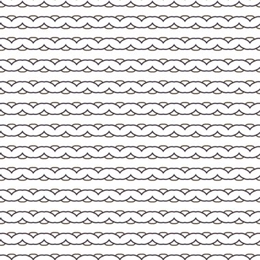 Modern geometrik vektör tasarımı, kusursuz desen çizimi