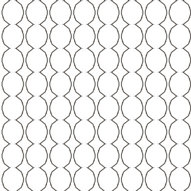 Geometrik süslemeli vektör deseni. Kusursuz tasarım dokusu.
