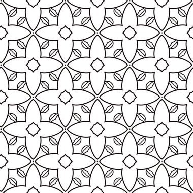 Modern geometrik vektör tasarımı, kusursuz desen çizimi