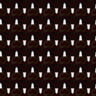 Modern geometrik vektör tasarımı, kusursuz desen çizimi