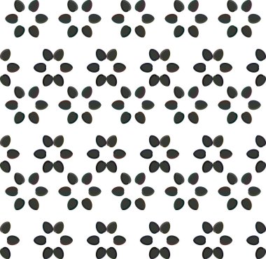 Geometrik süslemeli vektör deseni. Kusursuz tasarım dokusu. 