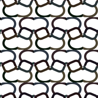 Modern geometrik vektör tasarımı, kusursuz desen çizimi