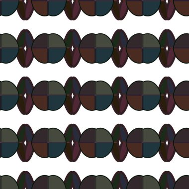 Geometrik vektör tasarımı, kusursuz desen çizimi