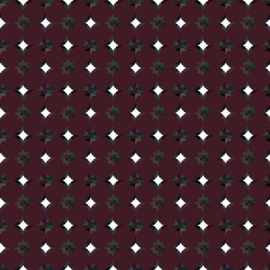 Geometrik süslemeli vektör deseni. Kusursuz tasarım dokusu.