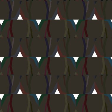 Modern geometrik vektör tasarımı, kusursuz desen çizimi