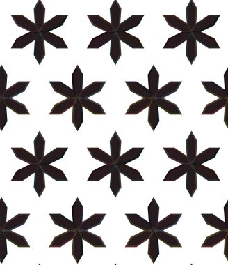 Geometrik süslemeli vektör deseni. Kusursuz tasarım dokusu.