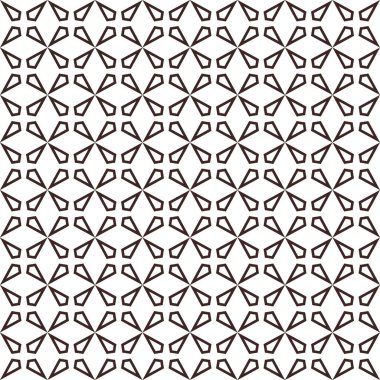 Geometrik vektör tasarımı, kusursuz desen çizimi