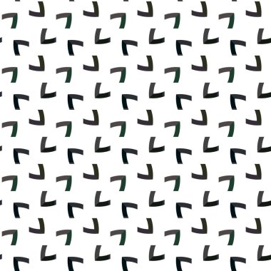 Modern geometrik vektör tasarımı, kusursuz desen çizimi