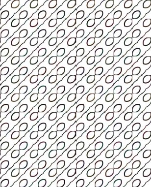 Modern geometrik vektör tasarımı, kusursuz desen çizimi