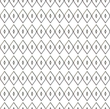 Geometrik süslemeli vektör deseni. Kusursuz tasarım dokusu. 