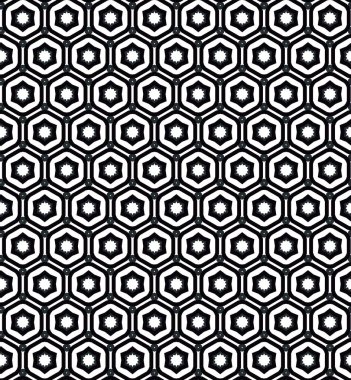 Modern geometrik vektör tasarımı, kusursuz desen çizimi