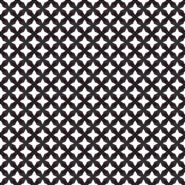 Soyut geometrik şekilli kusursuz desen