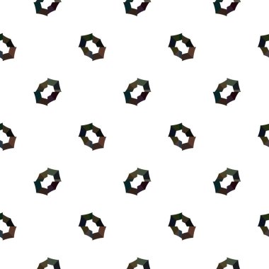 Geometrik süslemeli vektör deseni. Kusursuz tasarım dokusu.