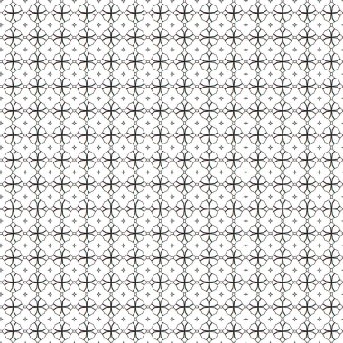 Geometrik süslemeli vektör deseni. Kusursuz tasarım dokusu.