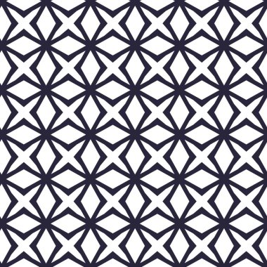 Geometrik süslemeli vektör deseni. Kusursuz tasarım dokusu.