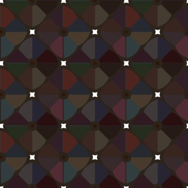 Geometrik vektör tasarımı, kusursuz desen çizimi