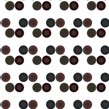 Geometrik süslemeli vektör deseni. Kusursuz tasarım dokusu.