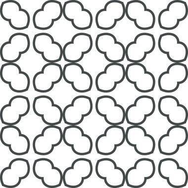 Soyut geometrik şekilli kusursuz desen