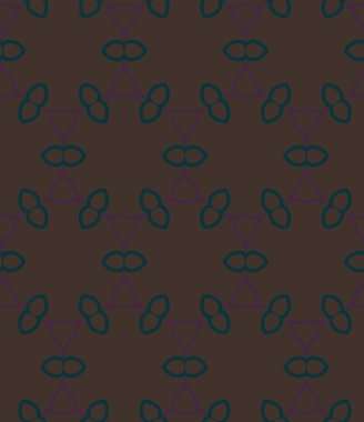 Modern geometrik vektör tasarımı, kusursuz desen çizimi