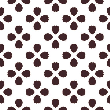 Modern geometrik vektör tasarımı, kusursuz desen çizimi