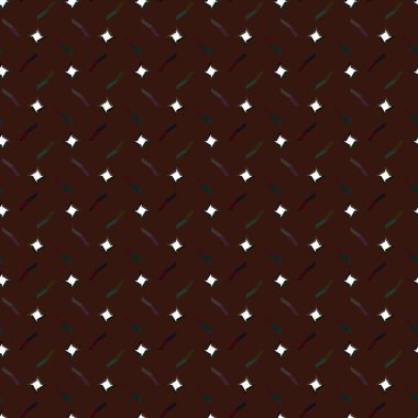 Geometrik süslemeli vektör deseni. Kusursuz tasarım dokusu.