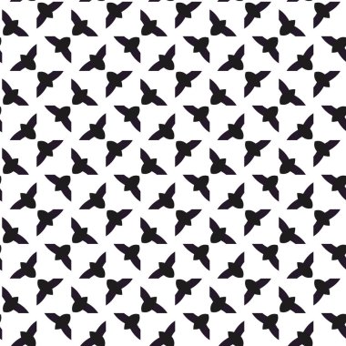 Geometrik süslemeli vektör deseni. Kusursuz tasarım dokusu.
