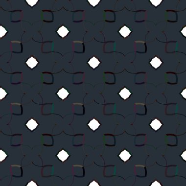 Modern geometrik vektör tasarımı, kusursuz desen çizimi