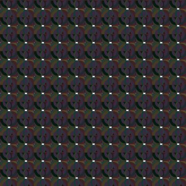 Geometrik süslemeli vektör deseni. Kusursuz tasarım dokusu. 