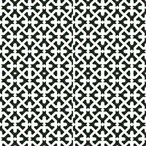 Geometrisches Ornamentales Vektormuster Nahtlose Design Textur — Stockvektor