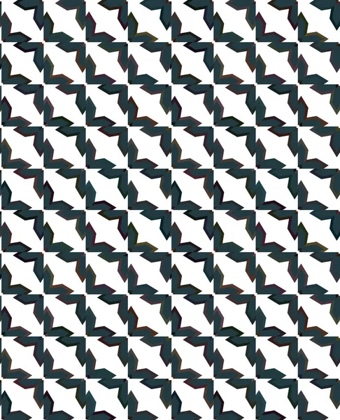 Padrão Sem Costura Com Formas Geométricas Abstratas —  Vetores de Stock