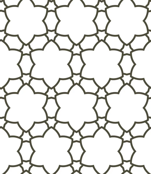 幾何学的ベクトルデザインシームレスなパターン図 — ストックベクタ